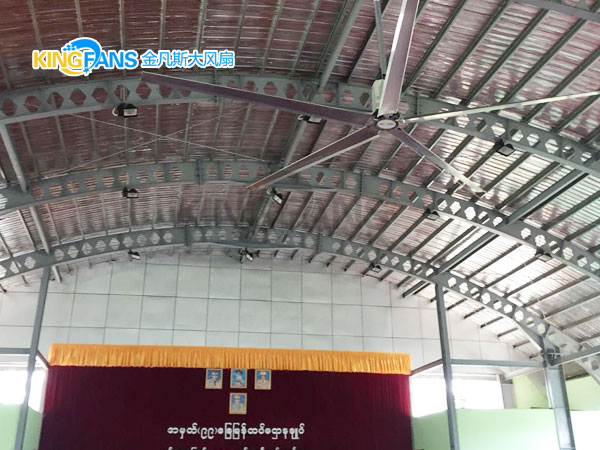 緬甸部隊通風工業(yè)大風扇