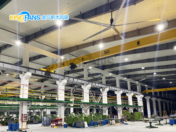 工業(yè)大風扇場所應用