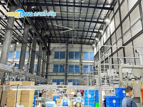 工業大型風扇 “夏送清涼”防暑降溫