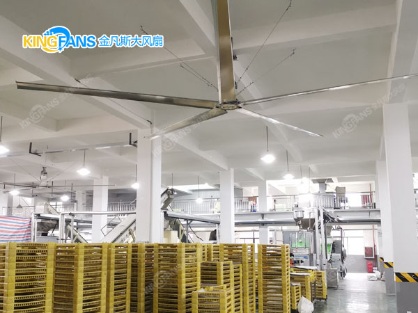 工廠大風扇安裝方案助力企業通風降溫